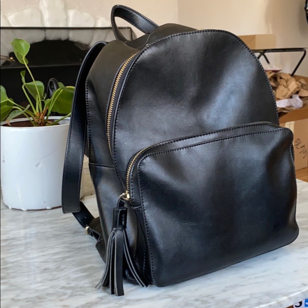 Leather Mini Backpack - Picture 6 of 10